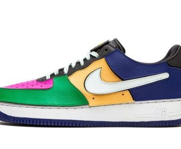 Air Force 1/1 Black Multi Color