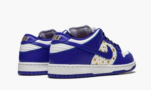 SB Dunk Low Supreme – Stars – Hyper Blue