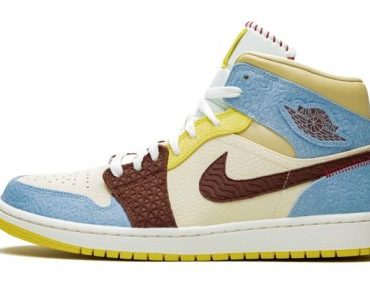 Air Jordan 1 Mid SE Maison Chateau Rouge Fearless