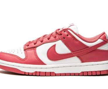 WMNS Dunk low White/Archeo Pink