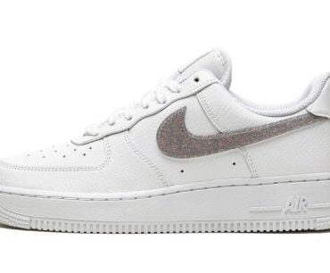 W Air Force 1 '07 ESS Glitter Swoosh – Canyon Purple
