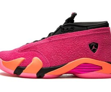Air Jordan 14 Retro Low WMNS Shocking Pink