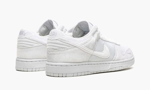 Nike Dunk Low Dove Street Market Triple White Velvet