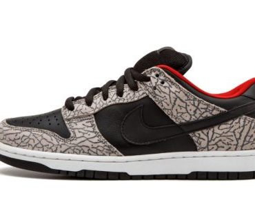 SB Dunk Low Pro Supreme – Black Cement