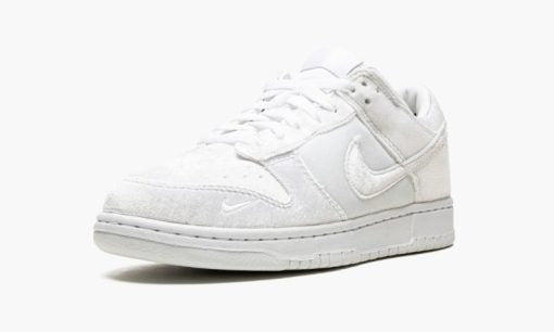 Nike Dunk Low Dove Street Market Triple White Velvet