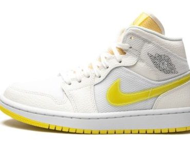 WMNS Air Jordan 1 Mid SE Voltage Yellow