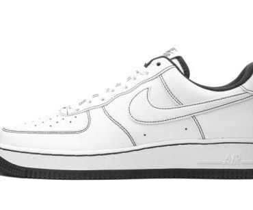 Air Force 1 Low '07 Contrast Stitching – White / Black