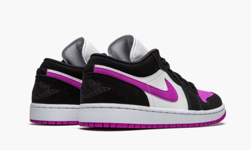 WMNS Air Jordan 1 Low Black/ Cactus Flower