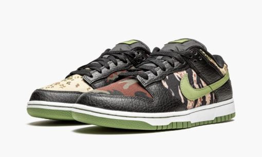 Dunk Low Black Multi-Camo