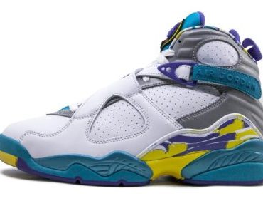 Air Jordan 8 Retro WMNS White Aqua