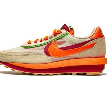 LDWaffle Sacai x Clot – Net Orange Blaze