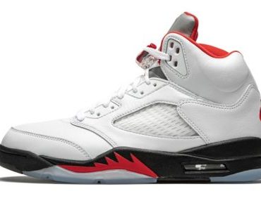 Air Jordan 5 Retro Fire Red Silver Tongue 2020