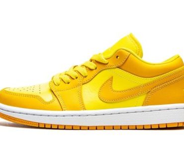 WMNS Air Jordan 1 Low Yellow Strike