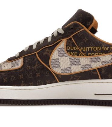 Nike Air Force 1 Low Louis Vuitton Monogram Brown Damier Azur