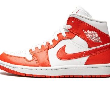 WMNS Air Jordan 1 Mid Habanero Red