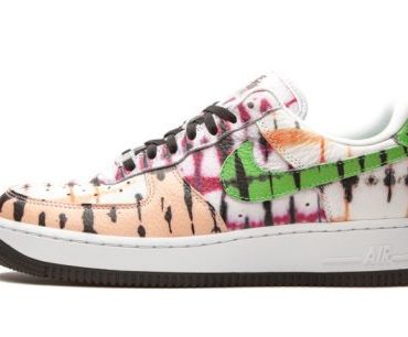 WMNS Air Force 1 Low Black Tie-Dye