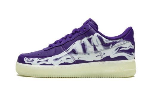 Air Force 1 Low '07 QS Purple Skeleton Halloween