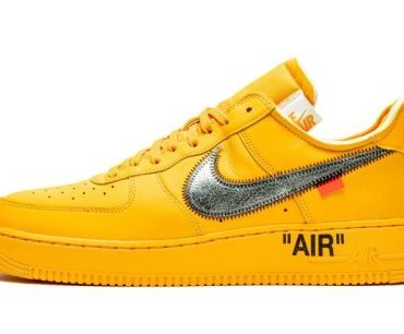 Air Force 1 Low Off-White – University Gold