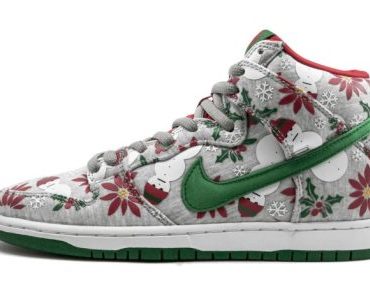SB Dunk High PRM CNCPTS Ugly Christmas Sweater