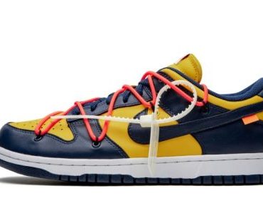 Dunk Low Off-White – University Gold
