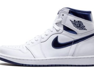 Air Jordan 1 Retro Metallic Navy