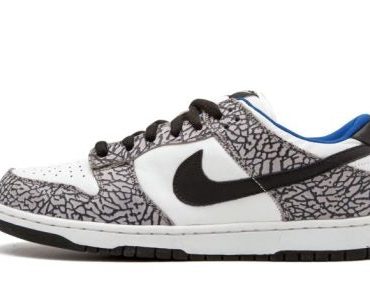 SB Dunk Low Pro Supreme – White Cement
