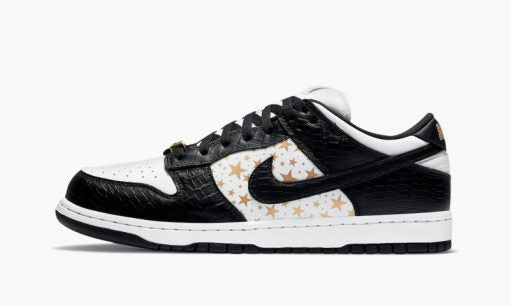 SB Dunk Low Supreme – Stars – Black