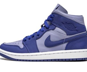 WMNS Air Jordan 1 Mid SE Iron Purple