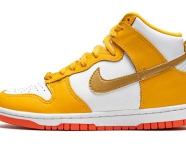 WMNS Nike Dunk High University Gold
