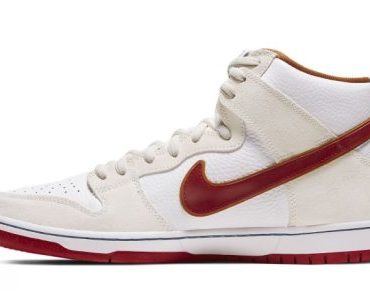 SB Dunk High Team Crimson