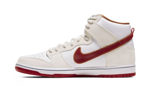 SB Dunk High Team Crimson