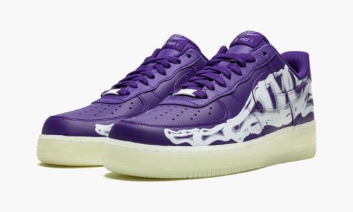 Air Force 1 Low '07 QS Purple Skeleton Halloween