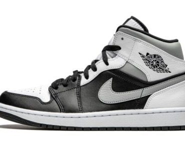 Air Jordan 1 Mid White Shadow
