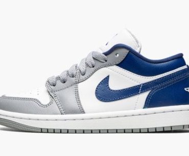 WMNS Air Jordan 1 Low Stealth / French Blue
