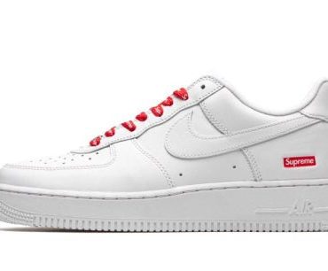 Air Force 1 Low Supreme – Mini Box Logo White