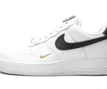 WMNS Air Force 1 Low Essential White / Black / Gold