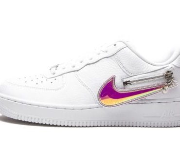 Air Force 1 '07 PRM Zip Swoosh White