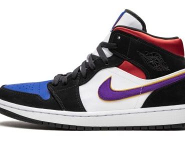 Air Jordan 1 Mid Lakers Top 3