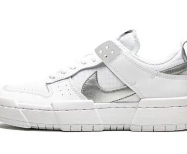 WMNS Dunk Low Disrupt White Silver