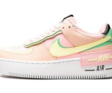 Womens Air Force 1 SHADOW Arctic Punch