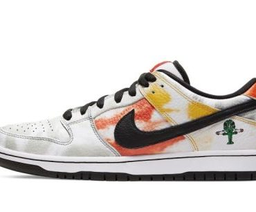 SB Dunk Low Tie-Dye Rayguns 2019 – White