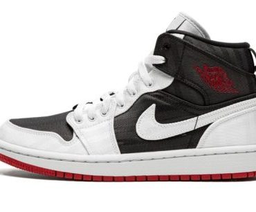 WMNS Air Jordan 1 Mid SE UTL White / Black / Gym Red