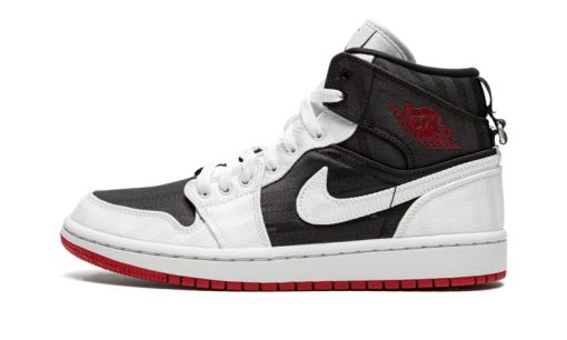 WMNS Air Jordan 1 Mid SE UTL White / Black / Gym Red
