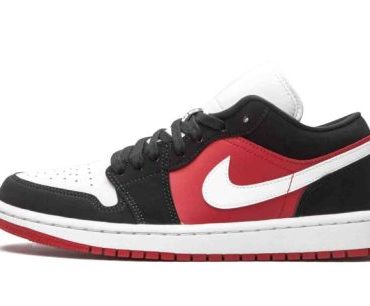 WMNS Air Jordan 1 Low Black / White / Gym Red