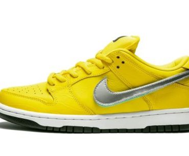SB Dunk Low Pro OG QS Canary Diamond