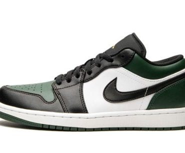 Jordan 1 Low Green Toe