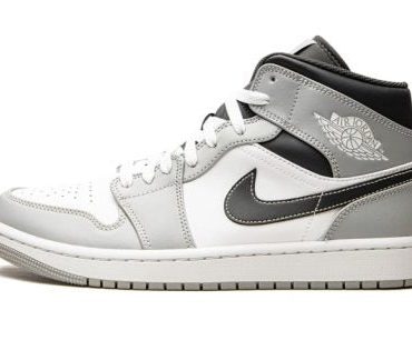 Air Jordan 1 Mid Light Smoke Grey 2.0