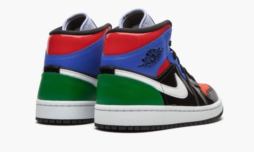 WMNS Air Jordan 1 Mid SE Multicolor Patent