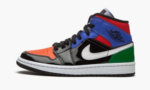WMNS Air Jordan 1 Mid SE Multicolor Patent
