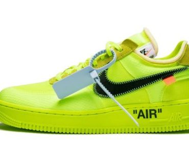 The 10: Nike Air Force 1 Low Off-White Volt